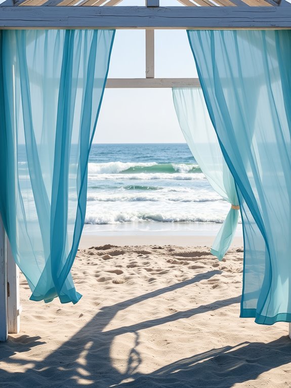 oceanic shades of blue