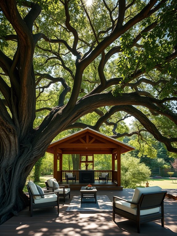outdoor gathering space