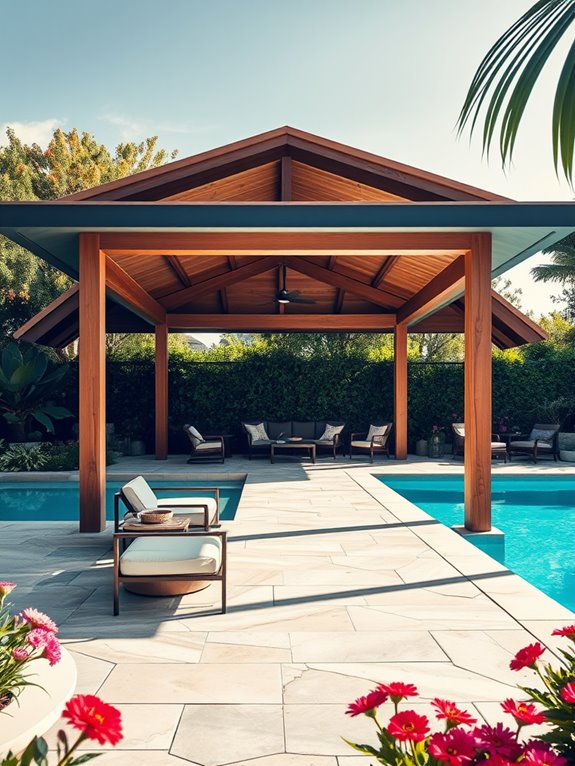 outdoor gathering space available