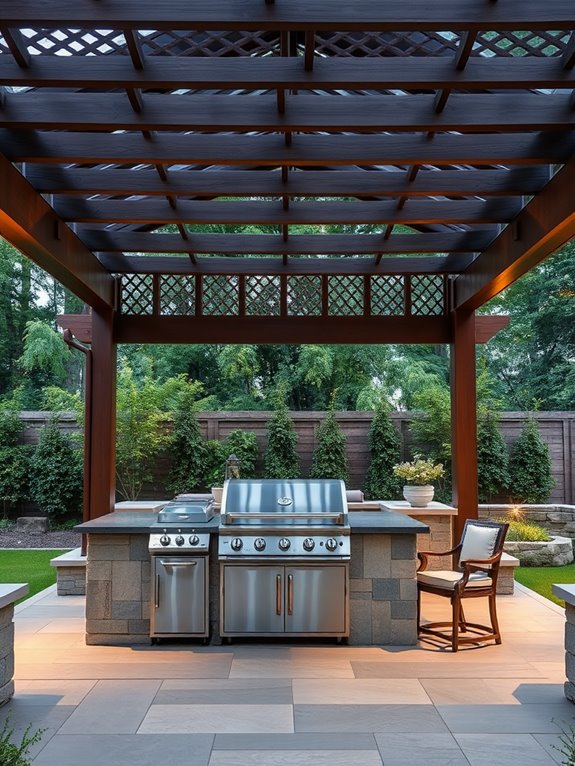 outdoor shaded structure design