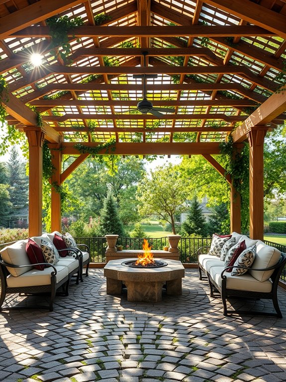 outdoor shaded structure design