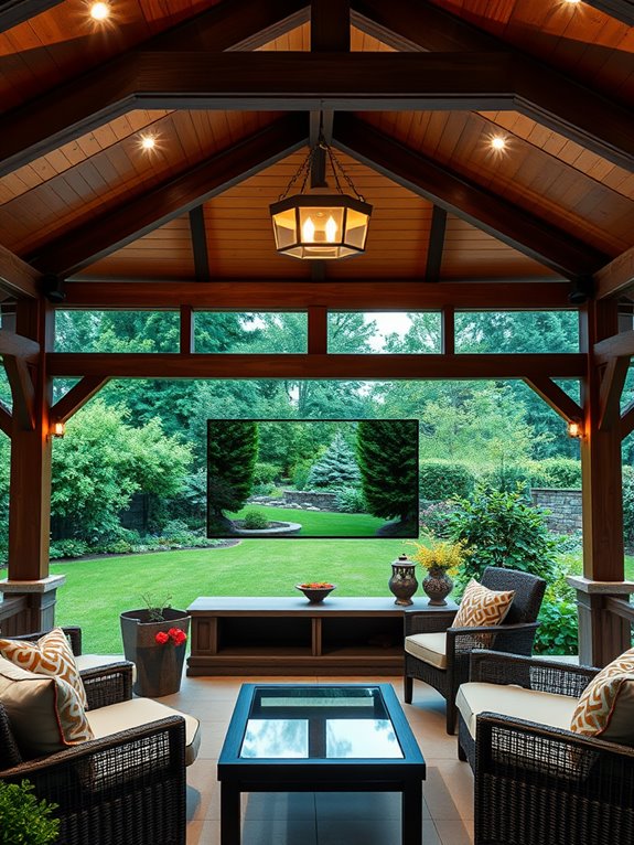 outdoor television protection solution