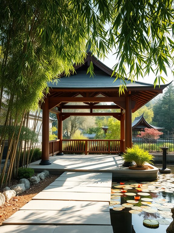 peaceful reflective space