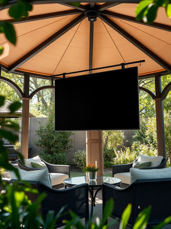 retractable screen setup process
