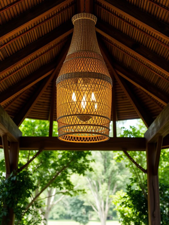 rustic woven basket design