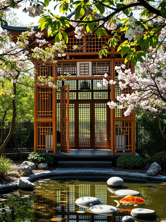 serene asian cultural harmony