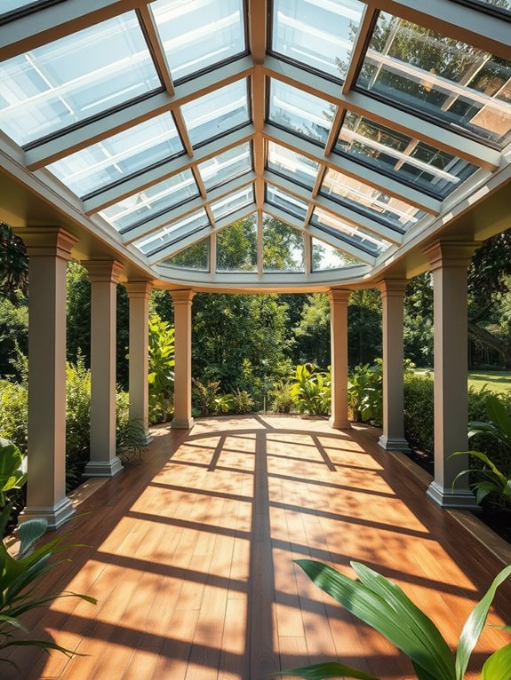 skylit gazebo design concept