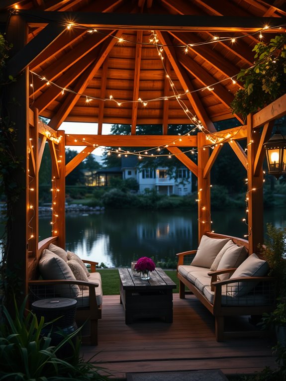 soft illuminated string lights