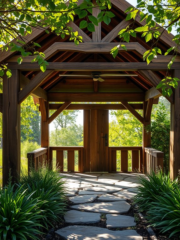 sustainable rustic wood furniture