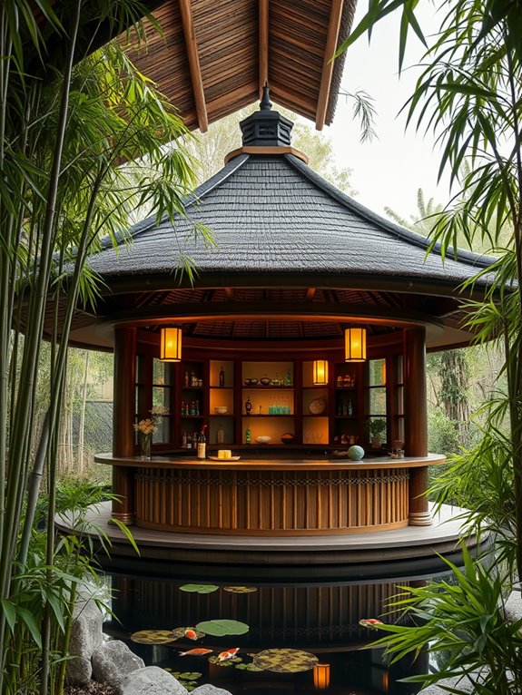 tranquil asian aesthetic harmony
