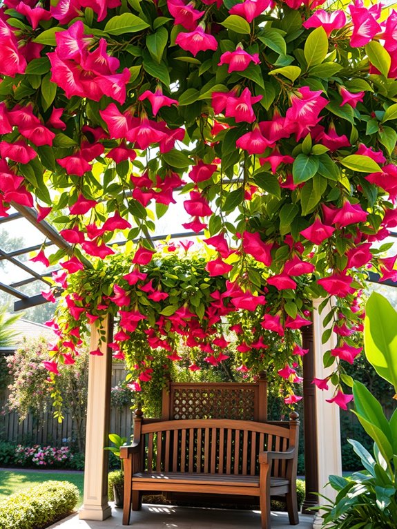 tropical flowering vine plant
