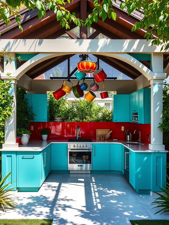 vibrant colorful highlights