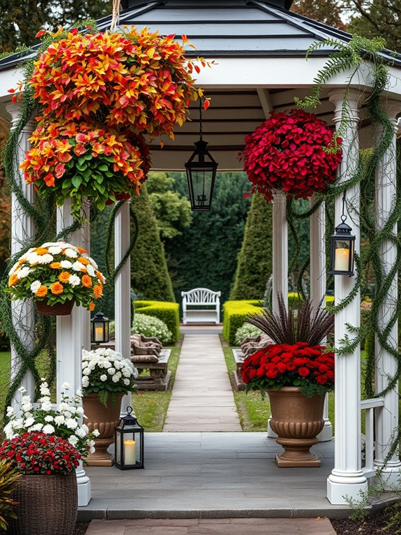 vibrant seasonal floral arrangement