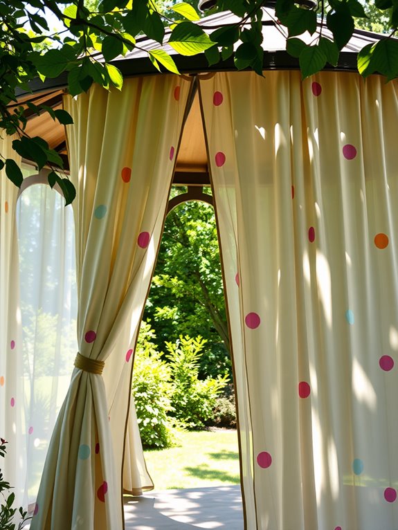 whimsical spotted pattern design
