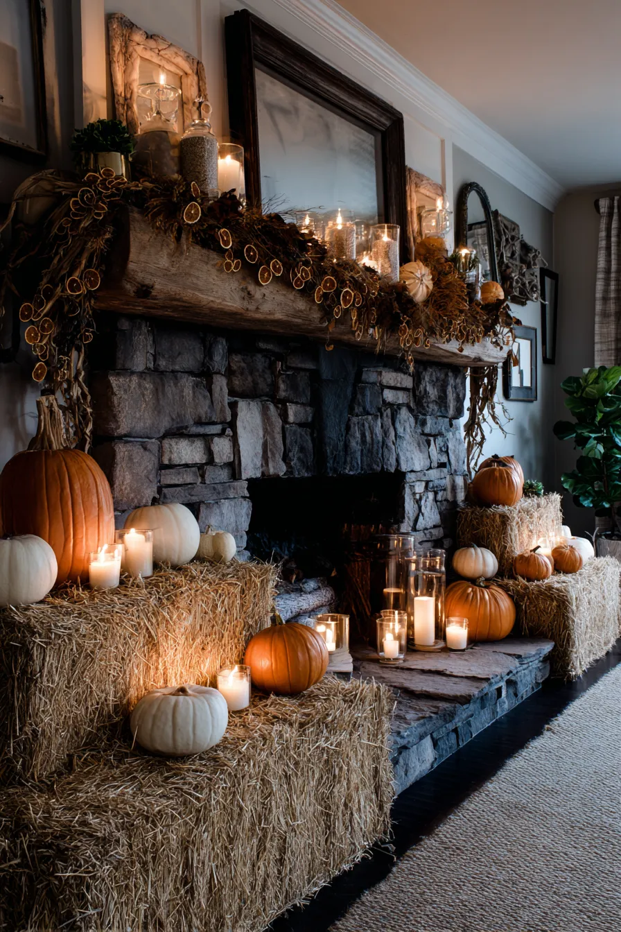 Cozy Halloween Mantle Designs Perfect for Fall Nights_10_result
