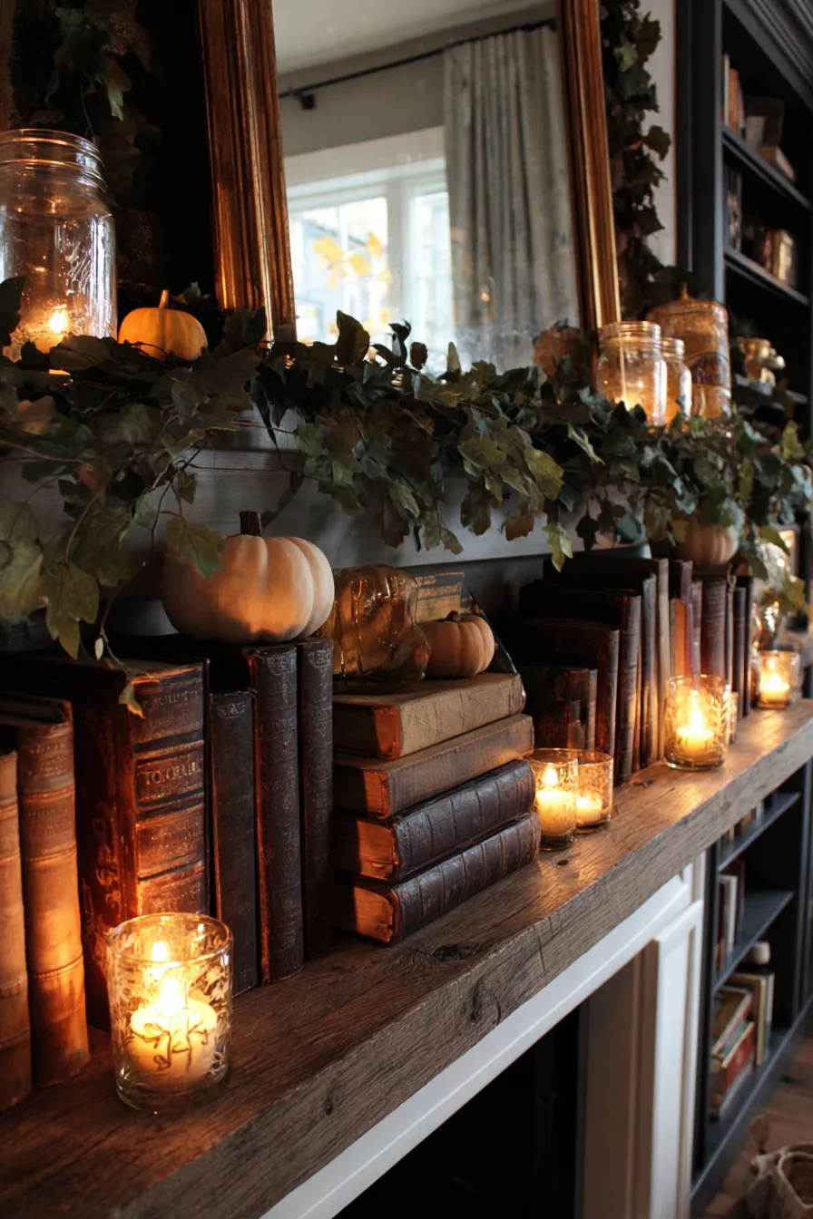 Cozy Halloween Mantle Designs Perfect for Fall Nights_14_result