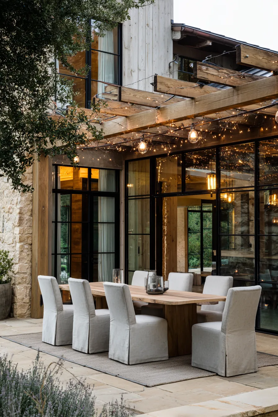 Patio Ideas Attached to House That Blend Indoor and Outdoor Living (14)