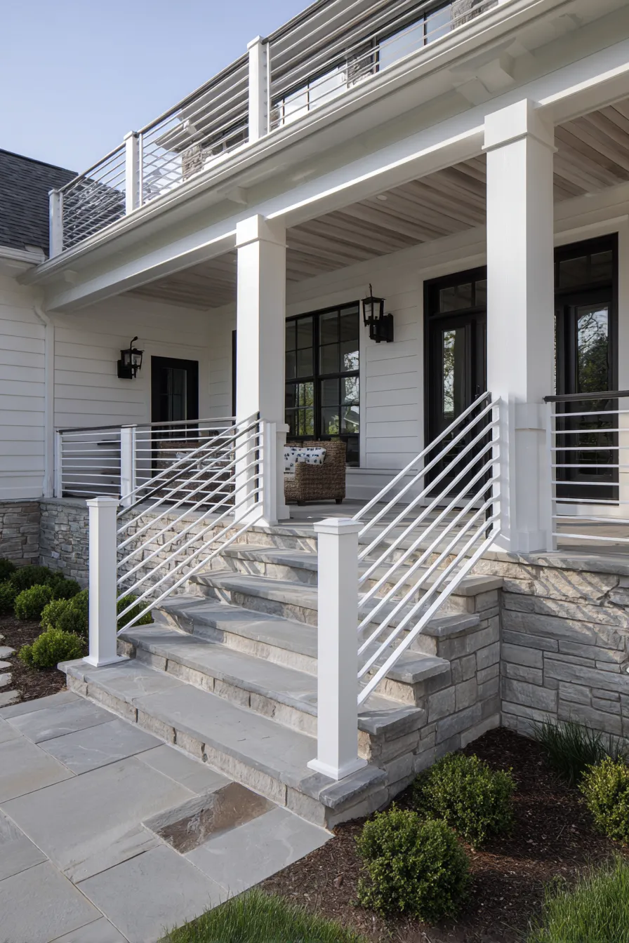 Elegant Front Porch Railing Ideas That Boost Curb Appeal (12)_result
