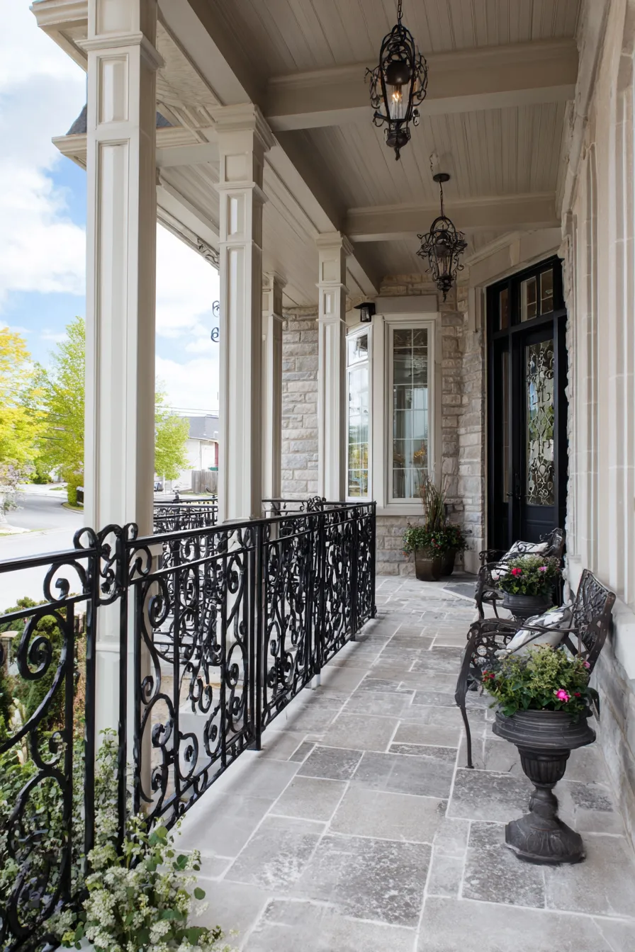 Elegant Front Porch Railing Ideas That Boost Curb Appeal (3)_result