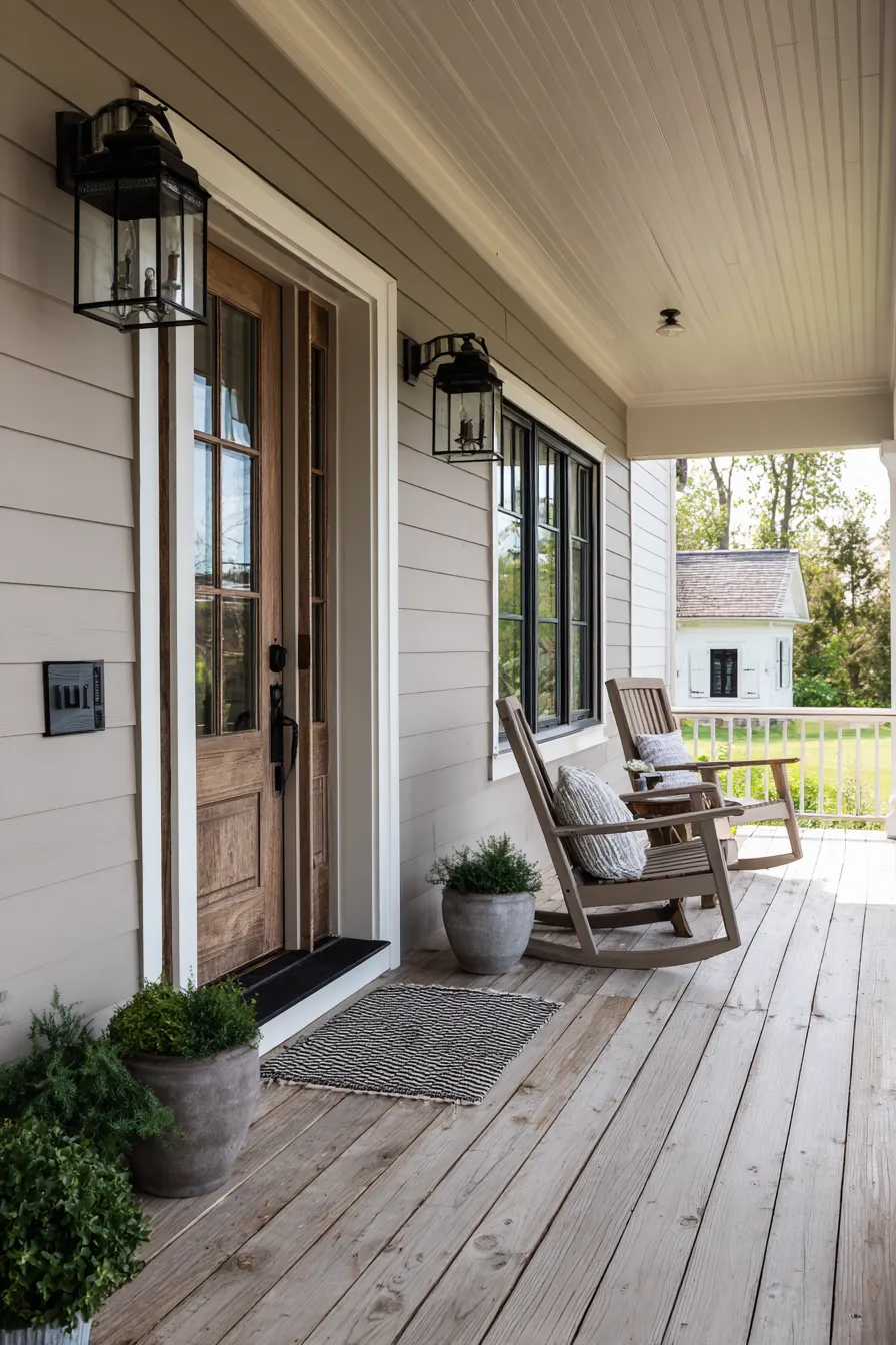 Fresh Farmhouse Front Porch Ideas That Feel Timeless (13)_result