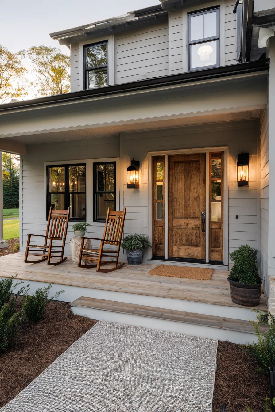 Fresh Farmhouse Front Porch Ideas That Feel Timeless (2)_result
