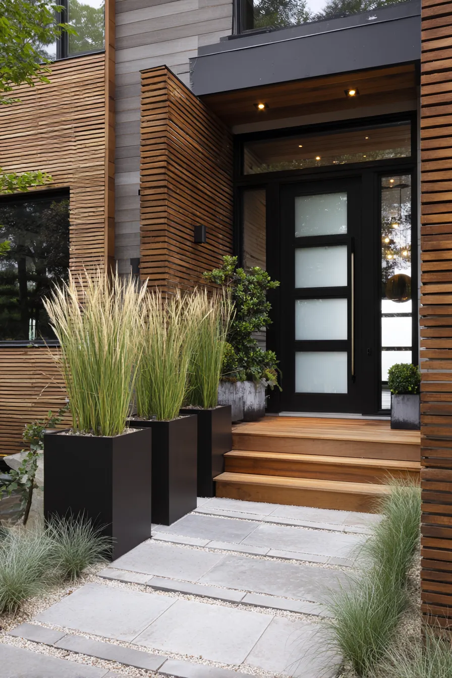 Modern Front Porch Ideas That Refresh Your Entry Fast (13)_result