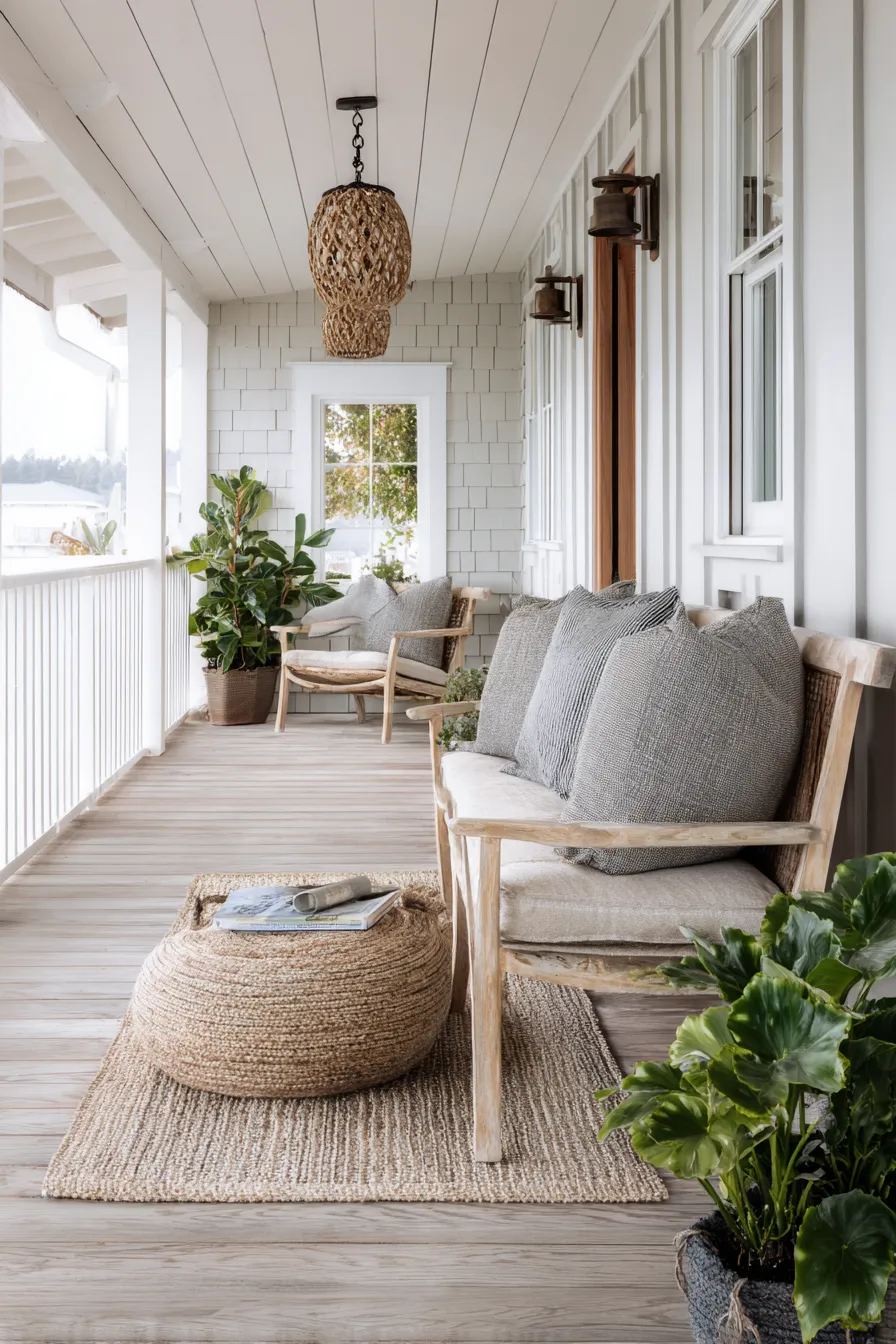 Relaxed Coastal Front Porch Ideas That Bring Beach Vibes (16)_result