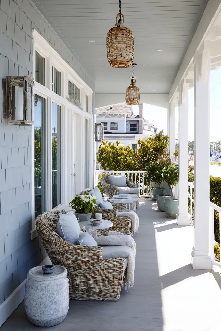 Relaxed Coastal Front Porch Ideas That Bring Beach Vibes (2)_result