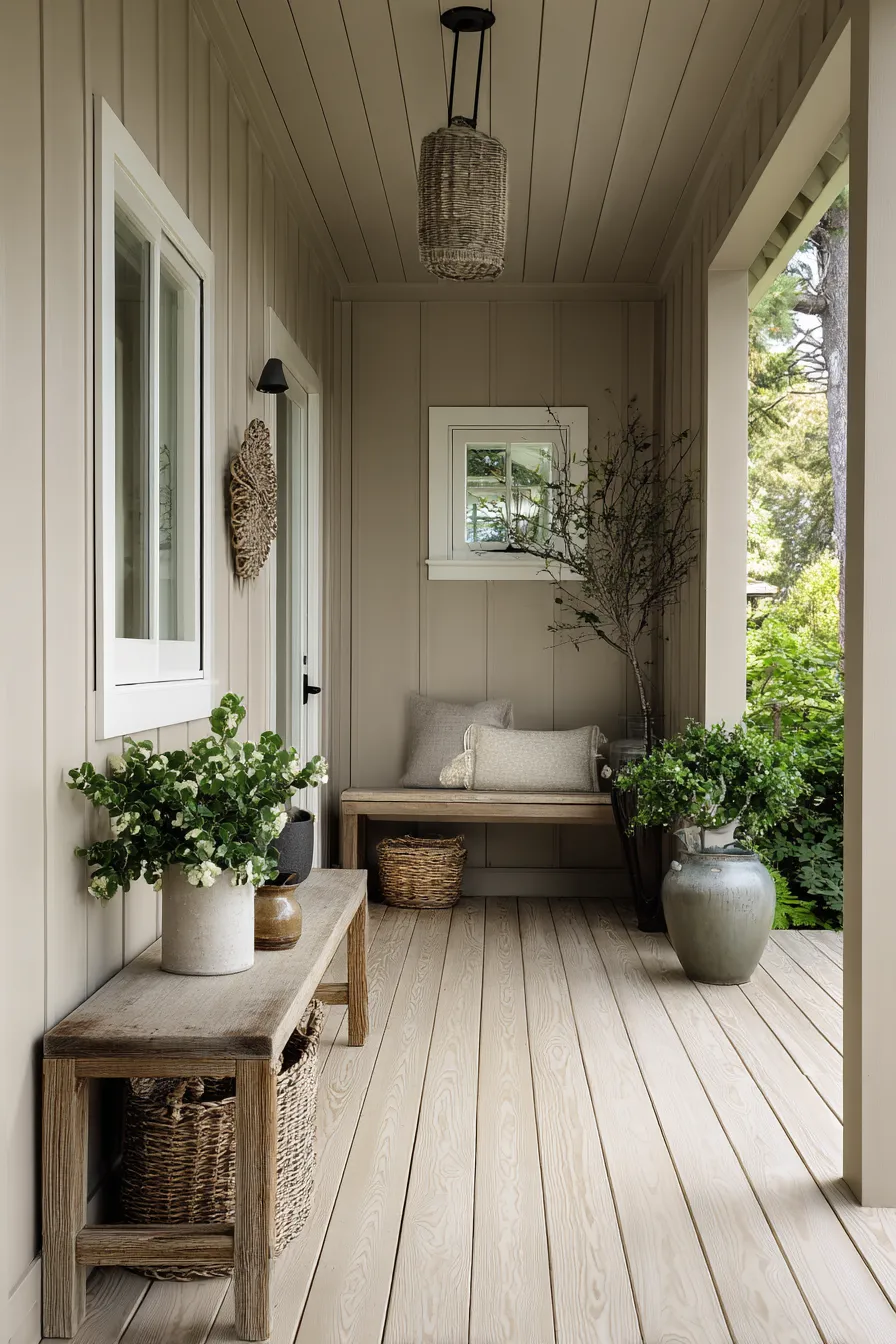Soft Neutral Front Porch Ideas That Calm the Whole Entry (13)_result