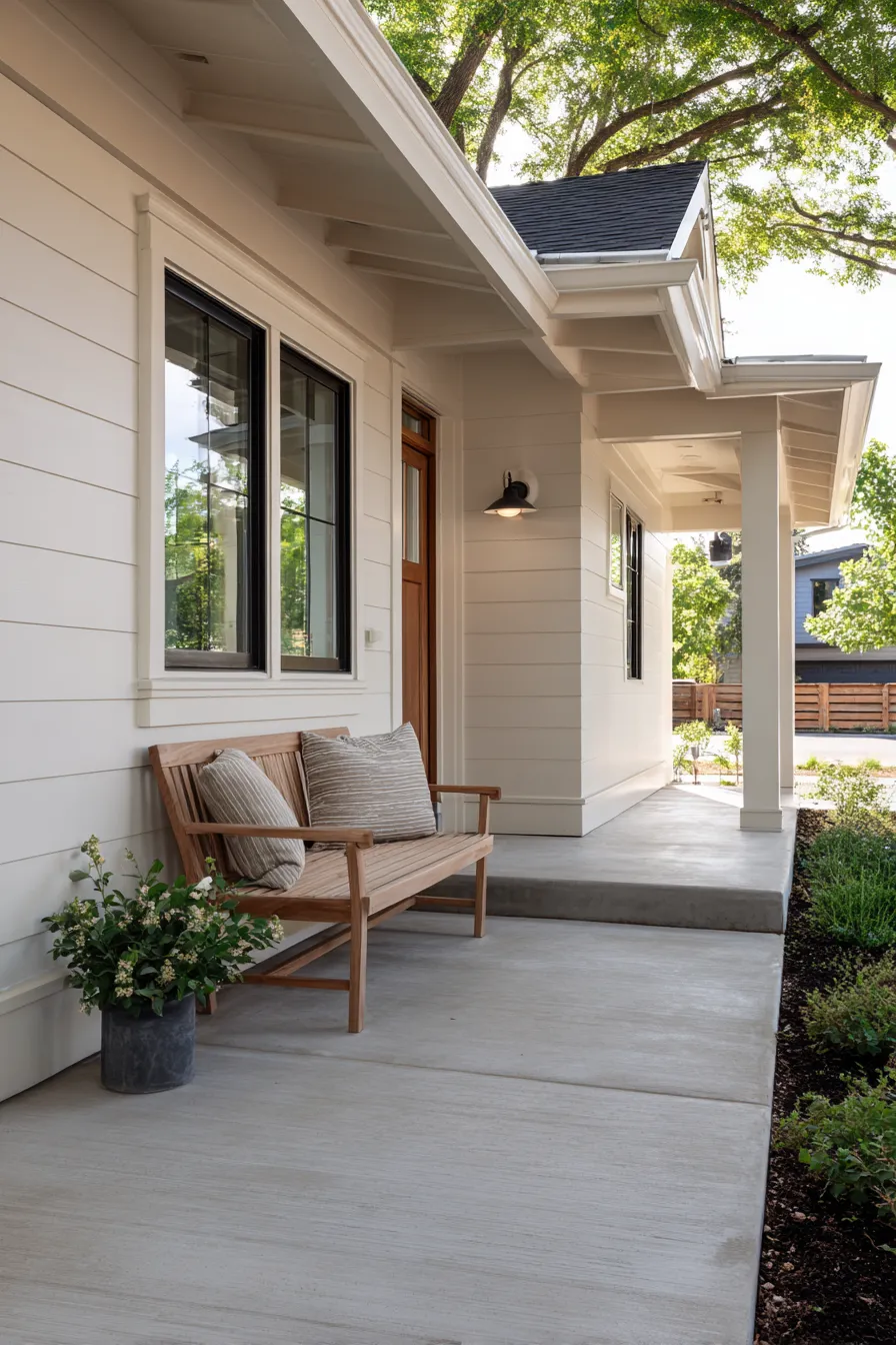 Soft Neutral Front Porch Ideas That Calm the Whole Entry (9)_result