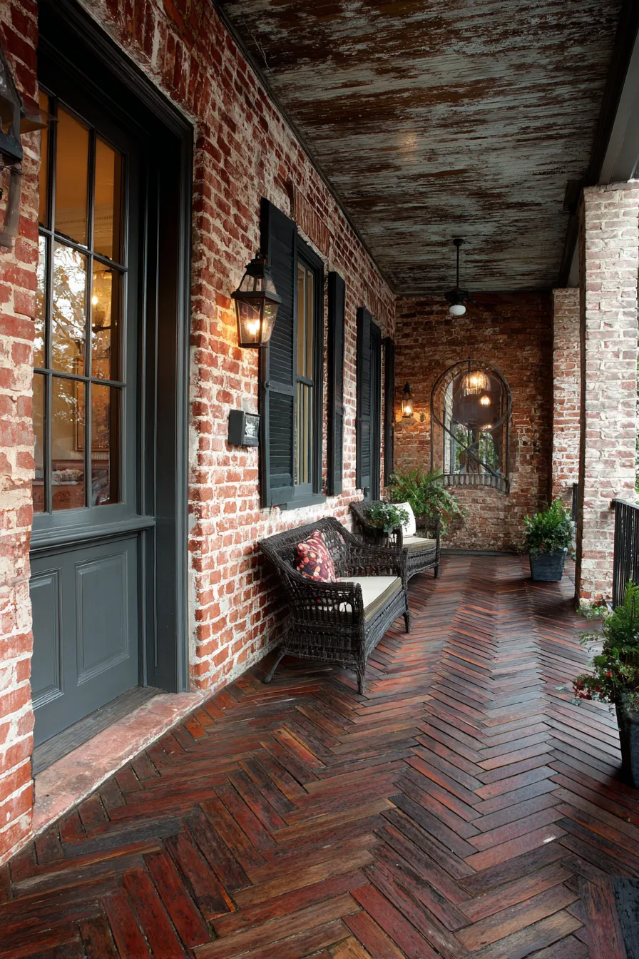 Timeless Red Brick Front Porch Ideas That Add Classic Appeal (3)_result