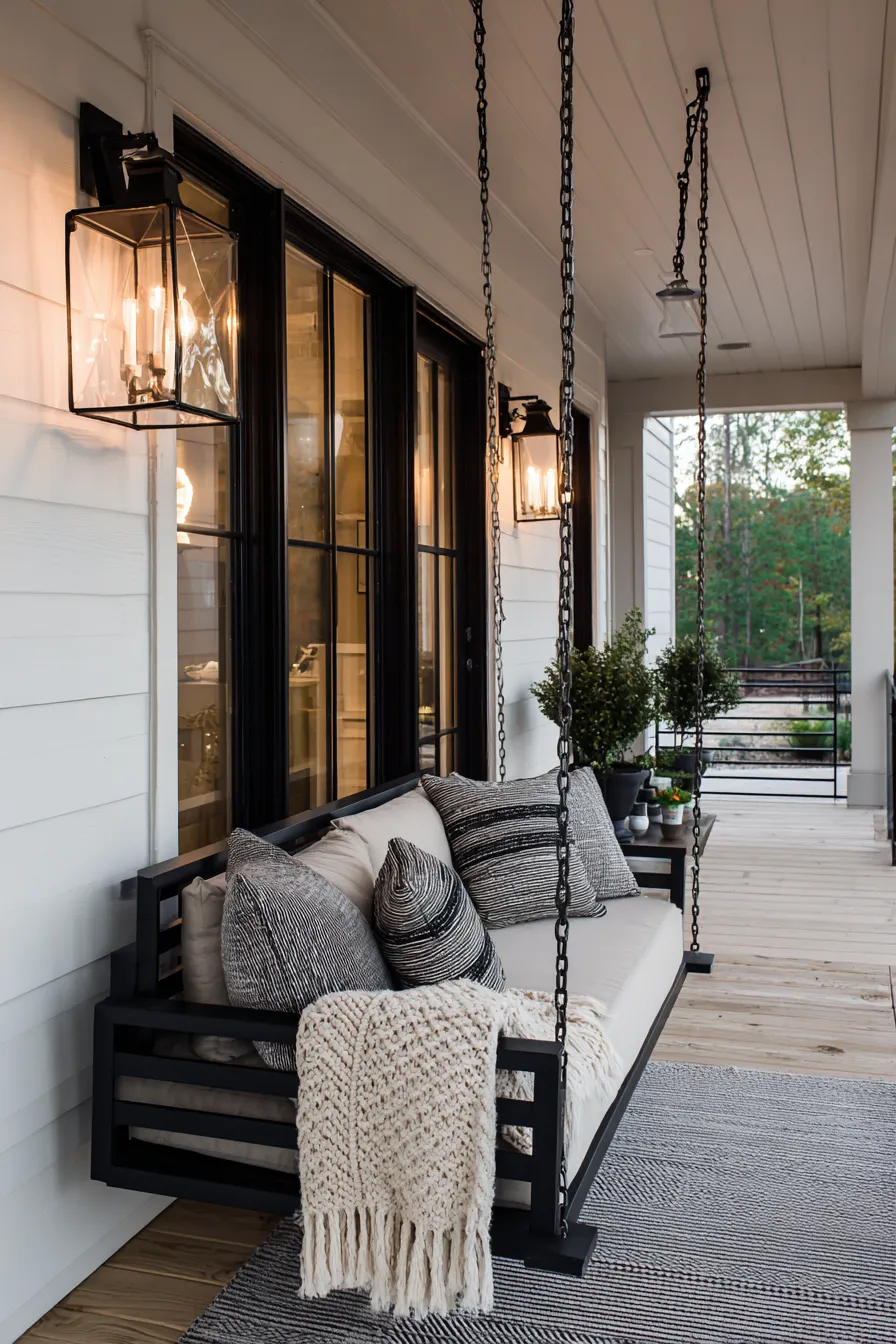 Cozy Porch Swing Ideas That Make the Entry More Inviting (11)_result