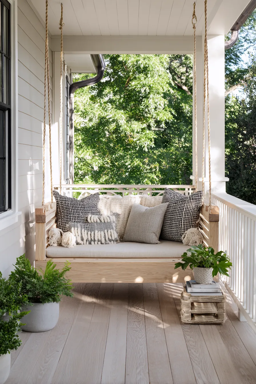 Cozy Porch Swing Ideas That Make the Entry More Inviting (19)_result