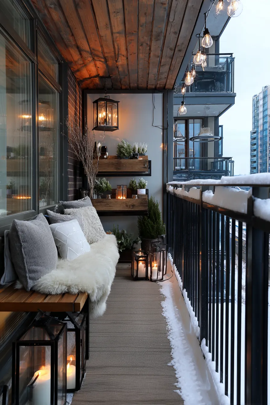 Magical Winter Deck Decorating Ideas With Cozy Touches (11)_result