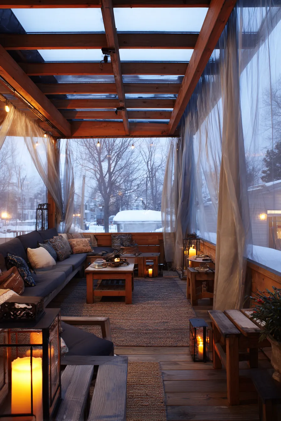 Magical Winter Deck Decorating Ideas With Cozy Touches (16)_result