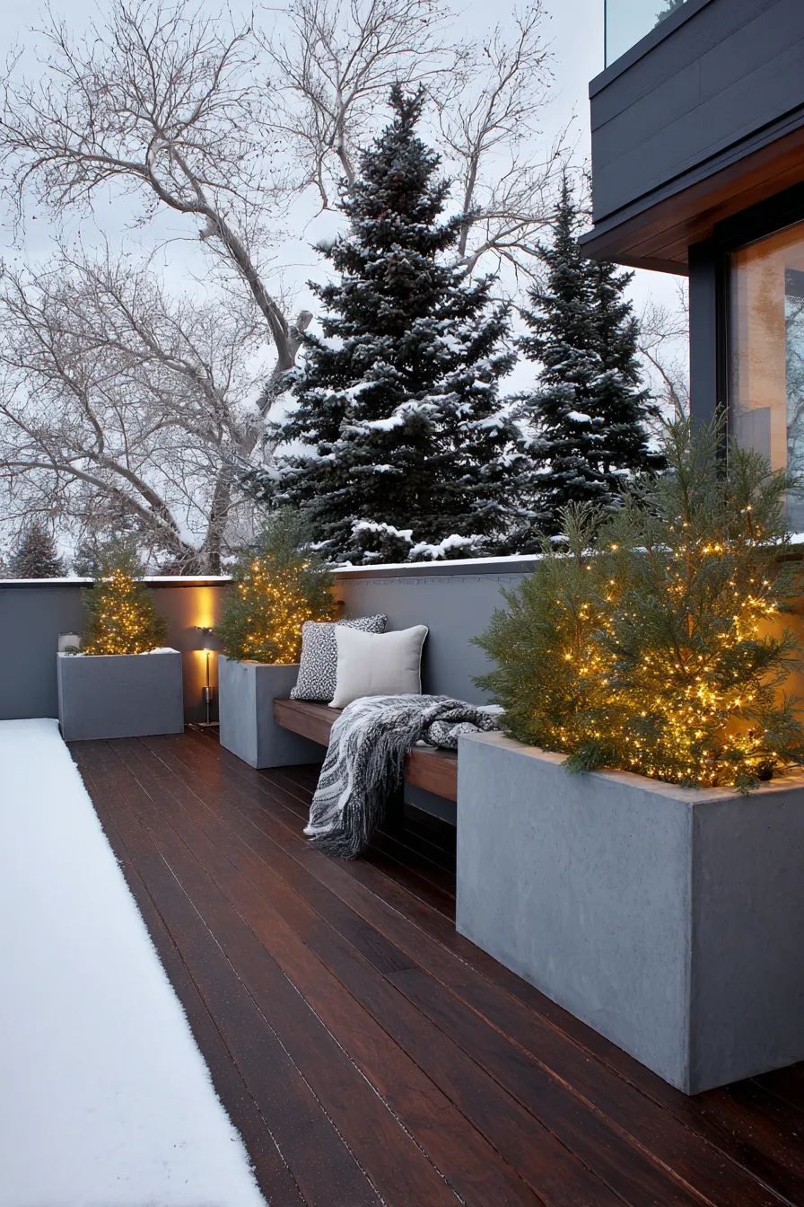 Magical Winter Deck Decorating Ideas With Cozy Touches (19)_result