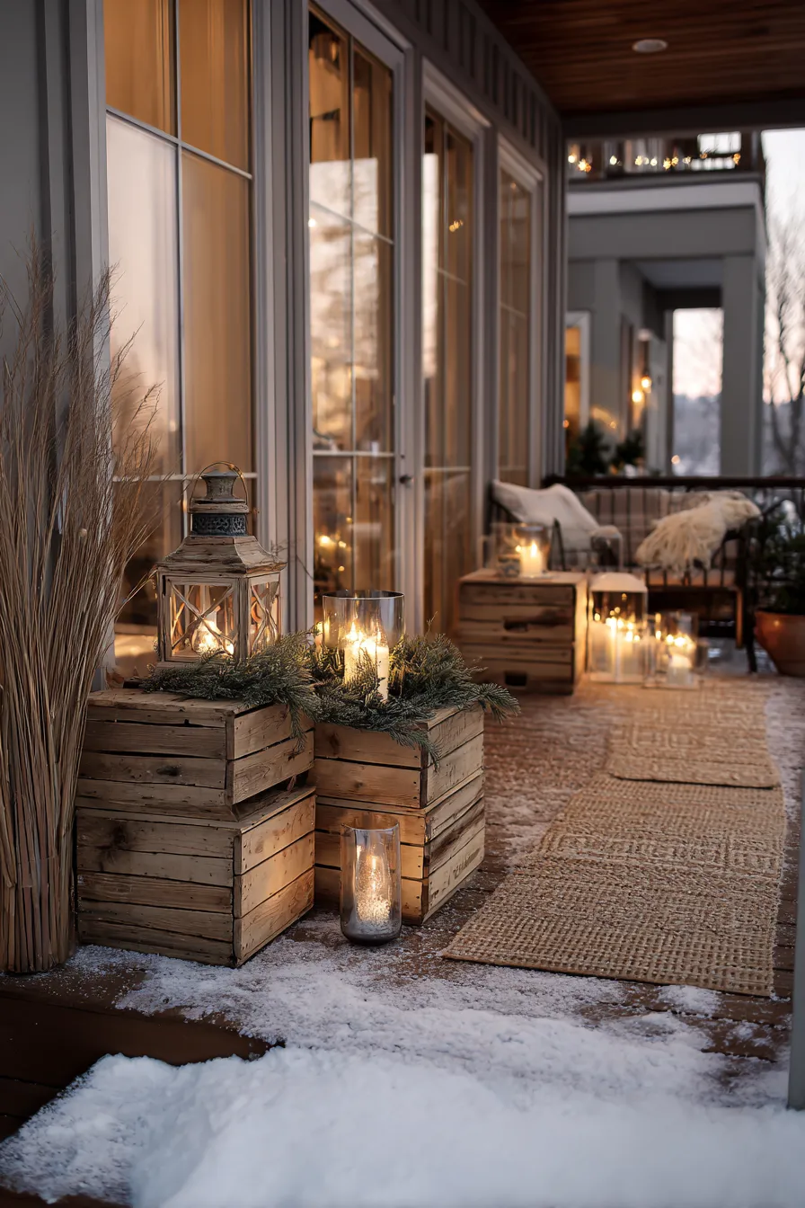 Magical Winter Deck Decorating Ideas With Cozy Touches (7)_result