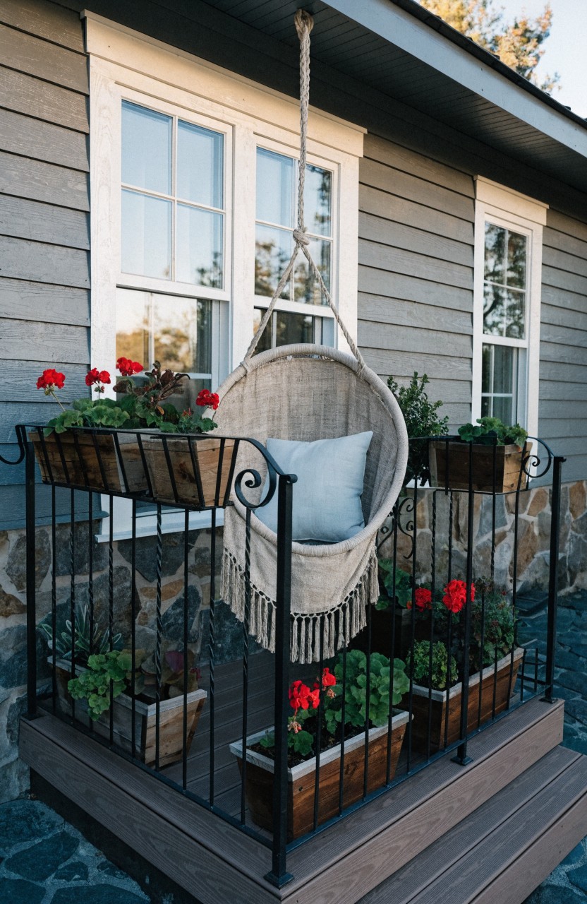Balcony Hanging Swing Chair