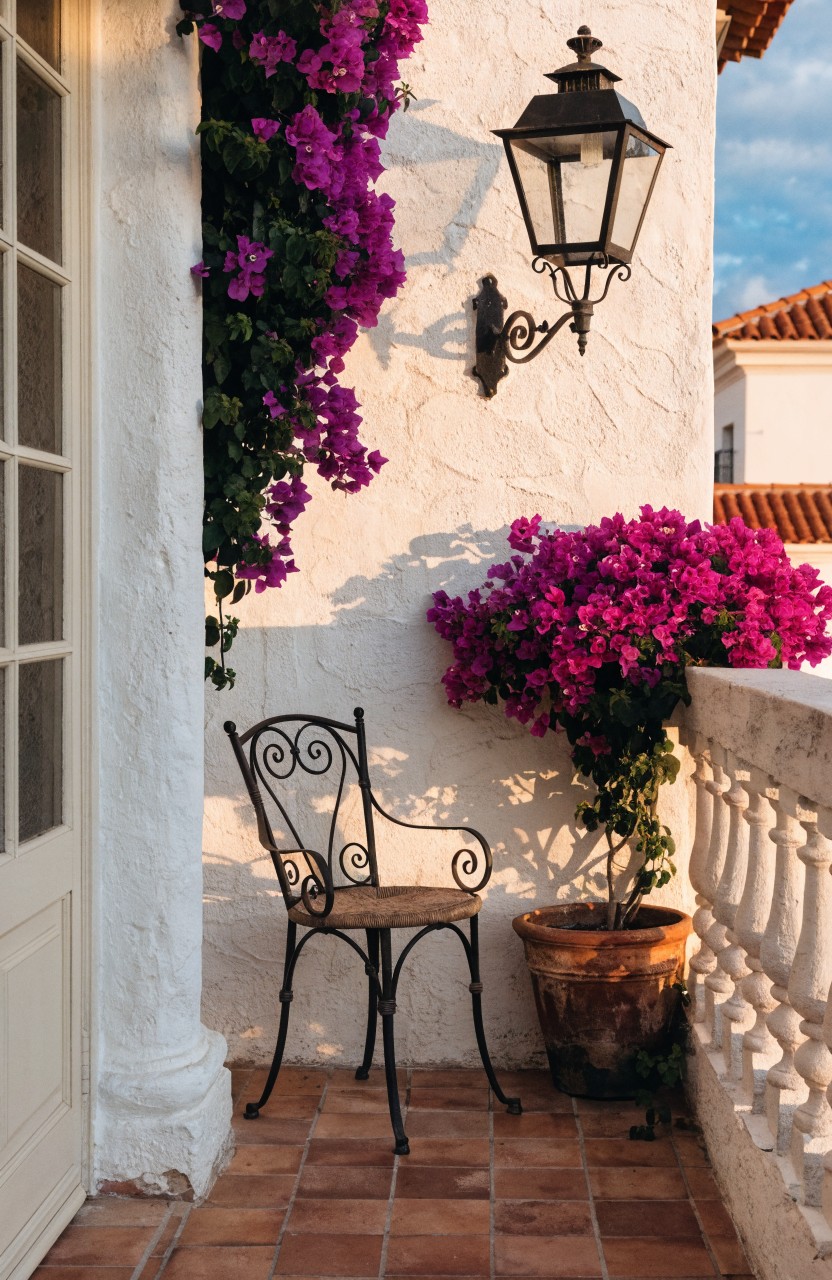 Bougainvillea on Small Balconies