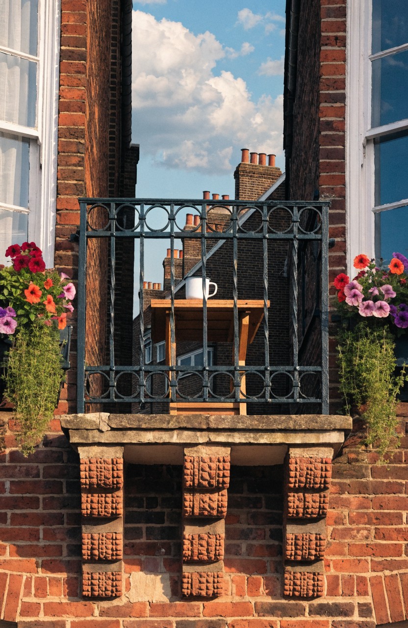 Lush Planters on Small Balconies