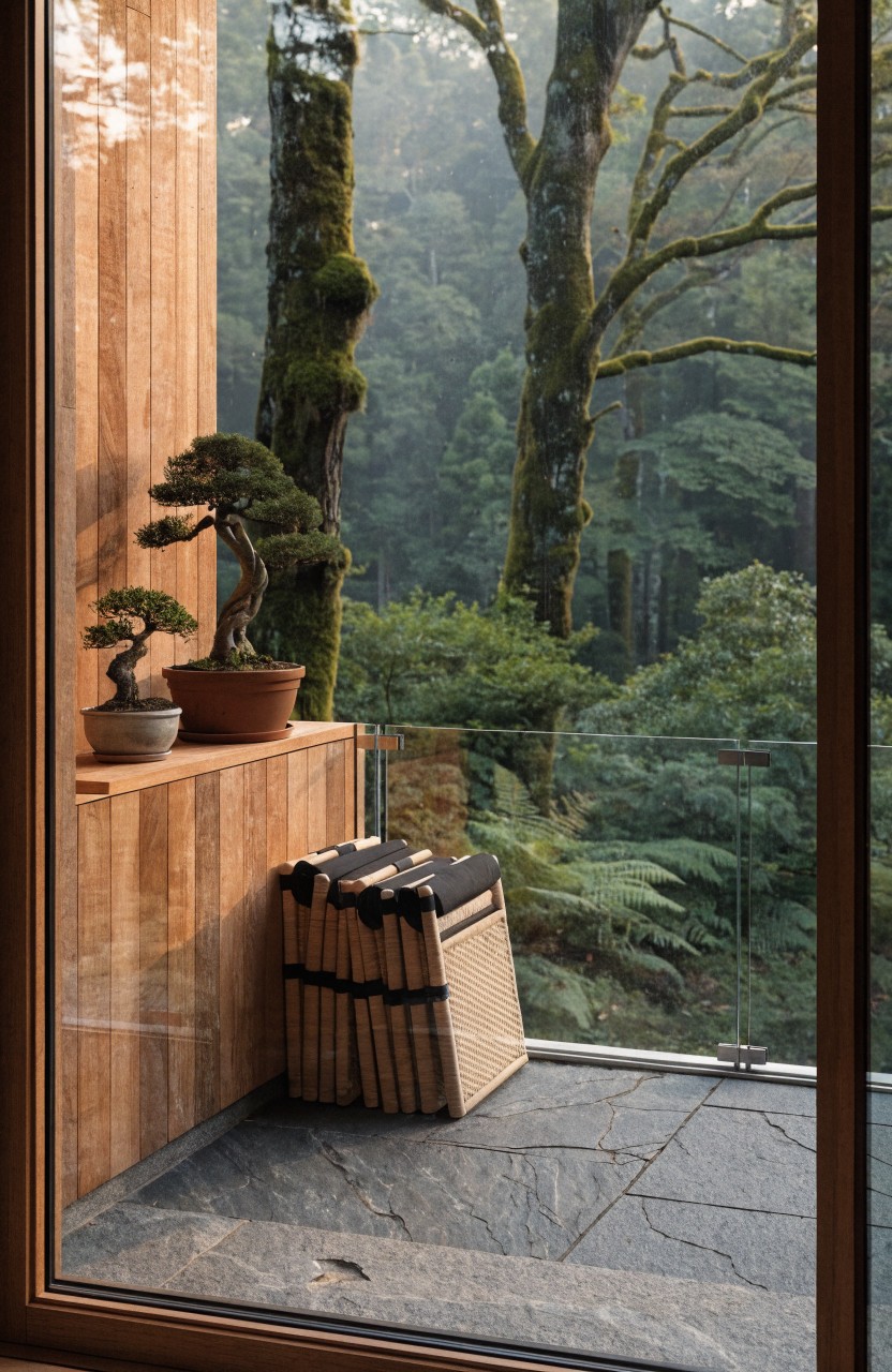 Stackable Chairs for Balcony Storage