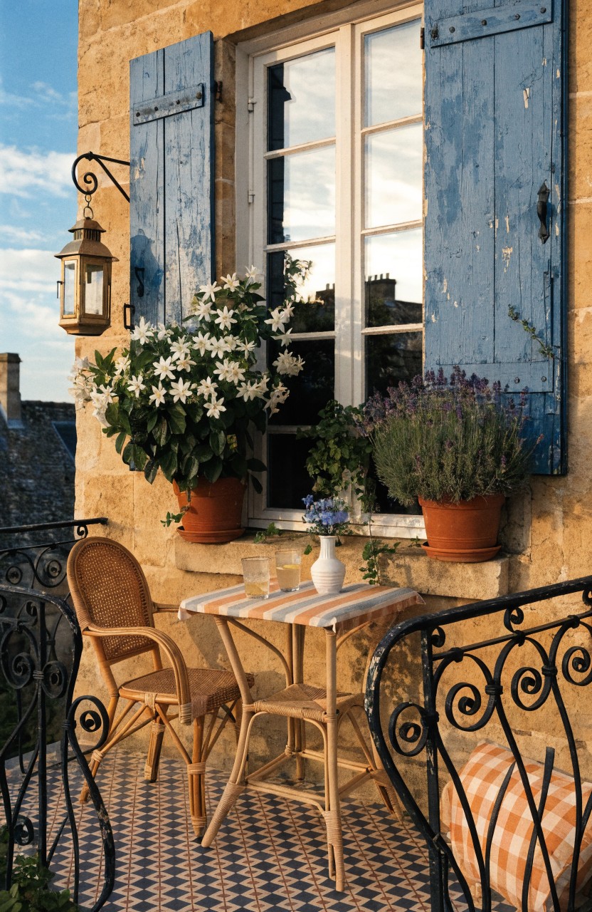 Simple Balcony Bistro Sets