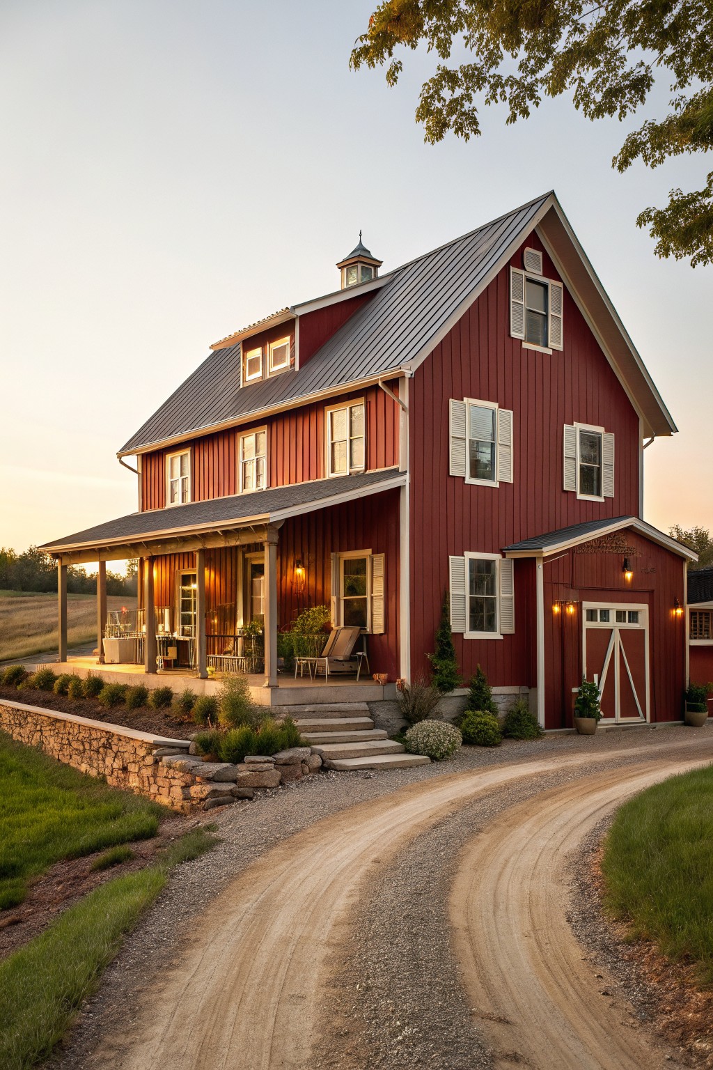 Rustic Red Siding