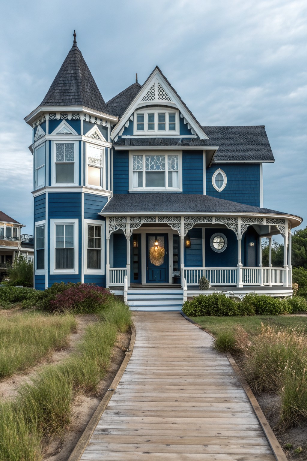 Bold Blue Siding