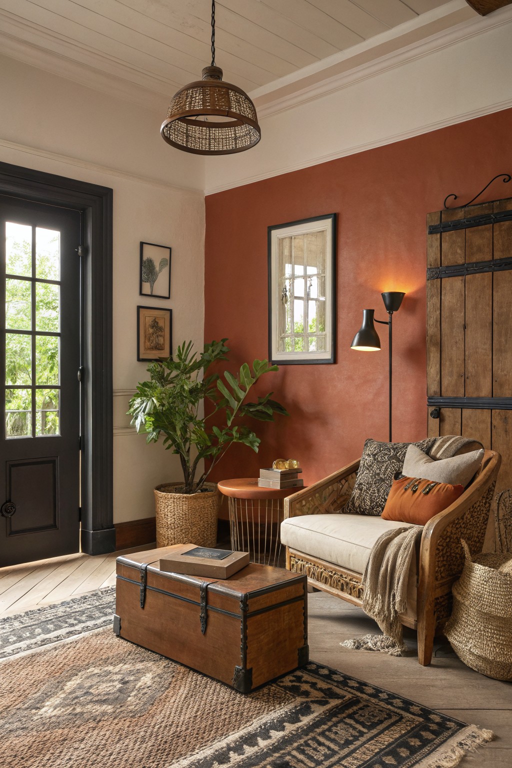 Warm Terracotta Walls