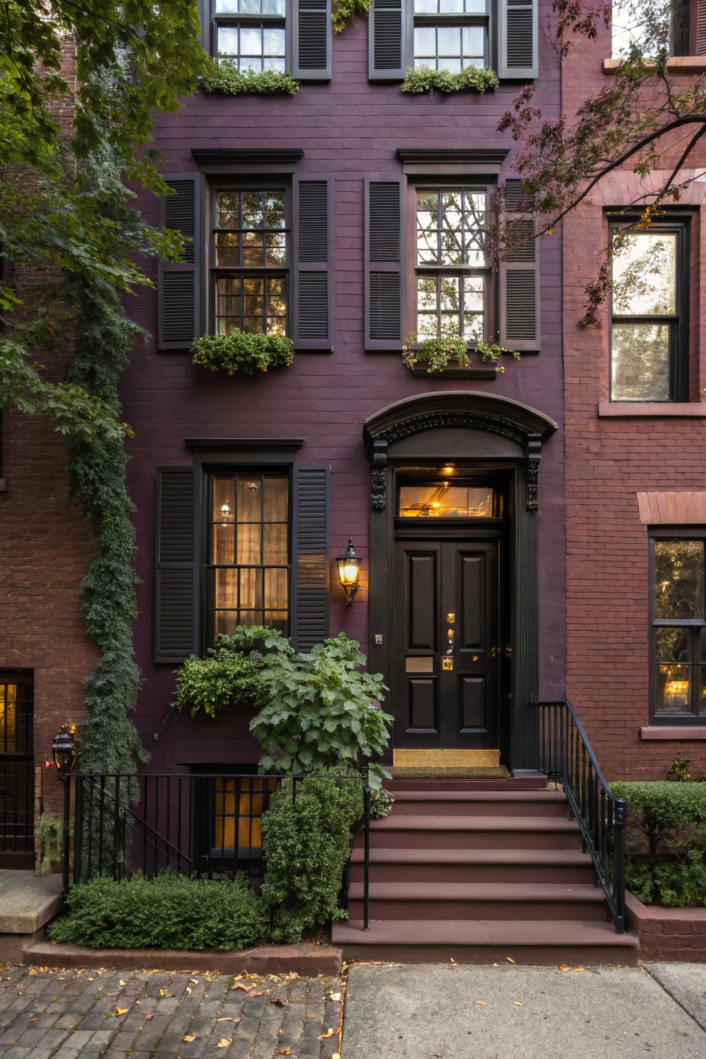 Deep Plum Exterior Paint
