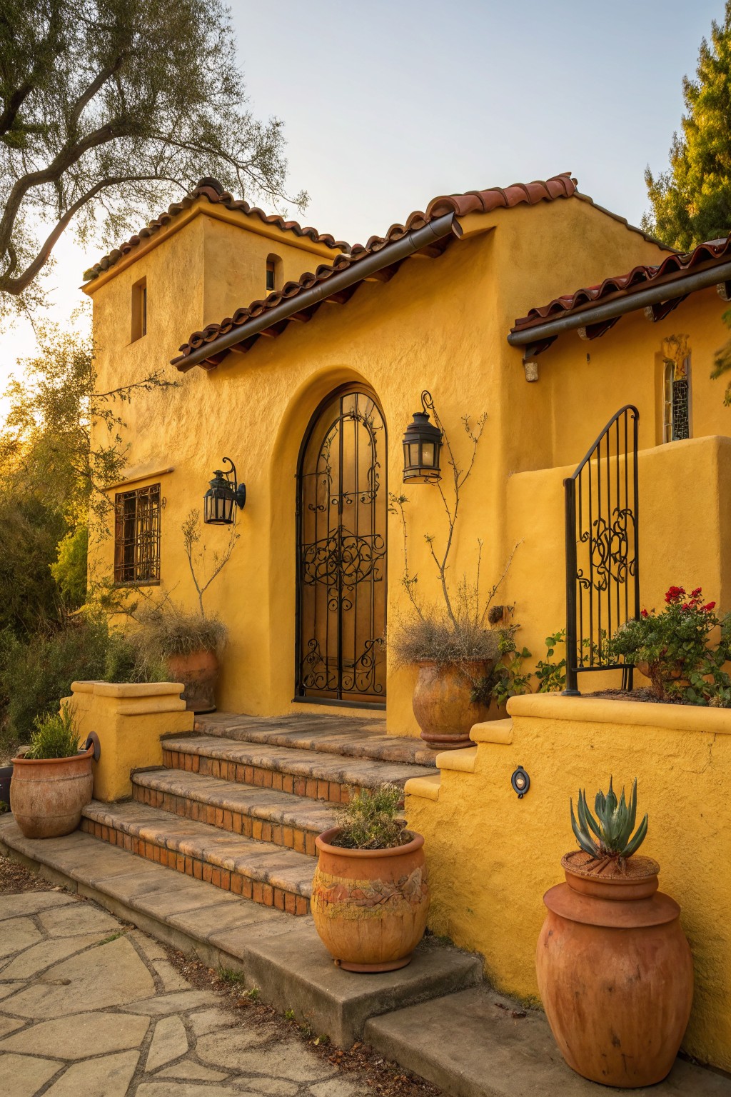 Warm Yellow Stucco