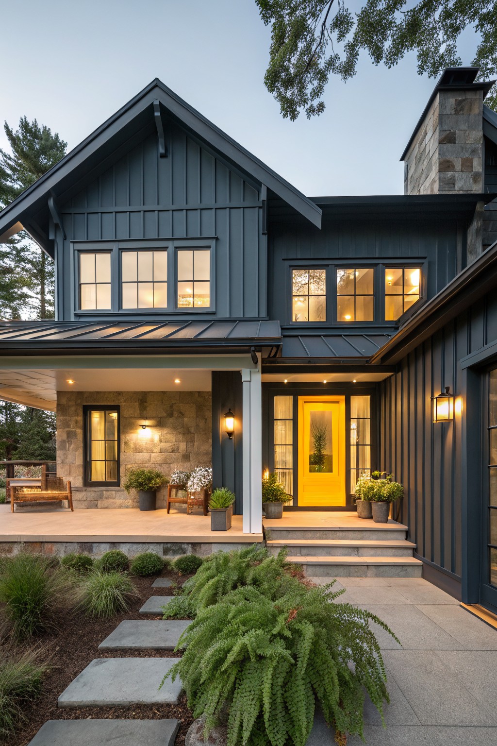 Dark Charcoal Siding