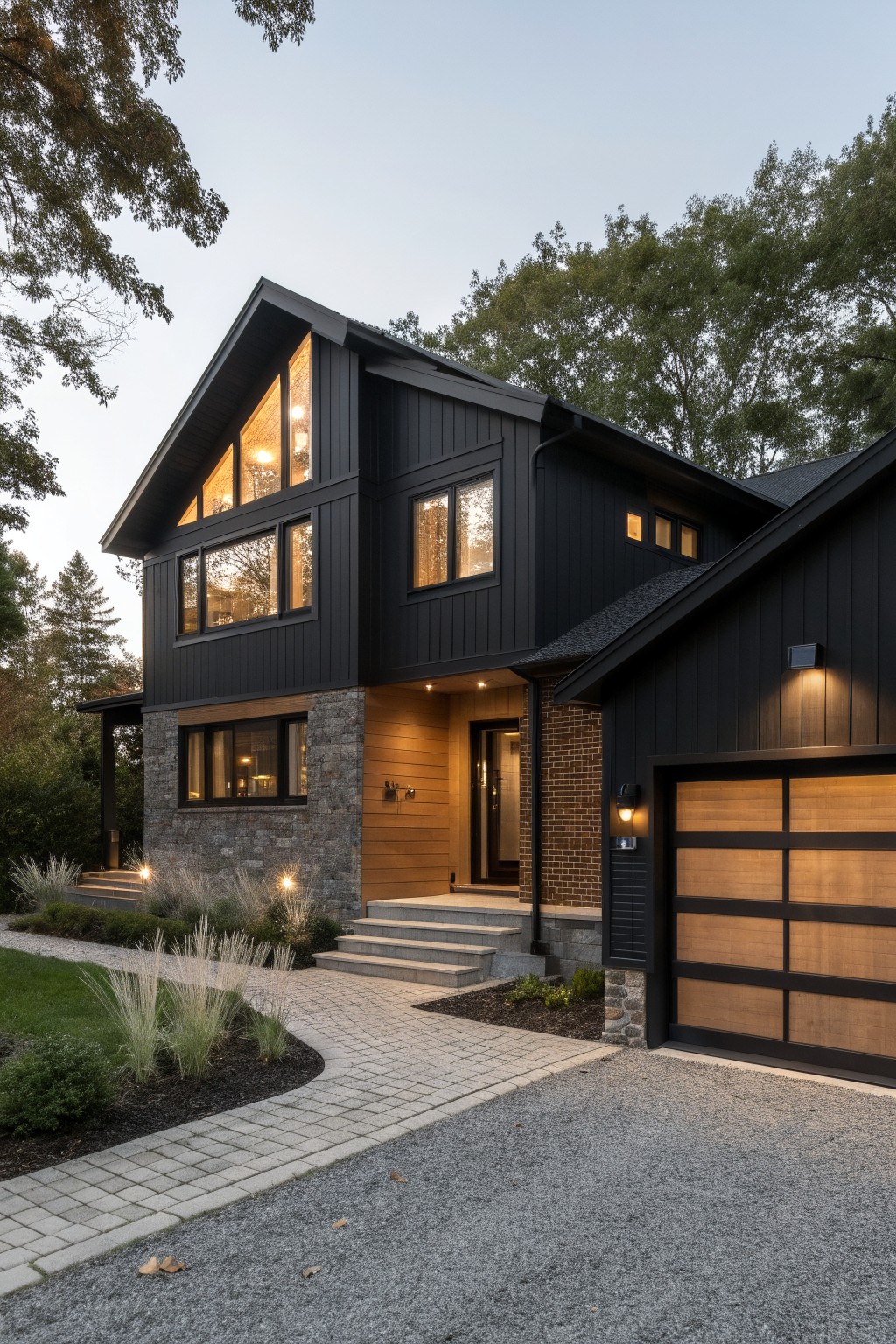 Deep Black Siding