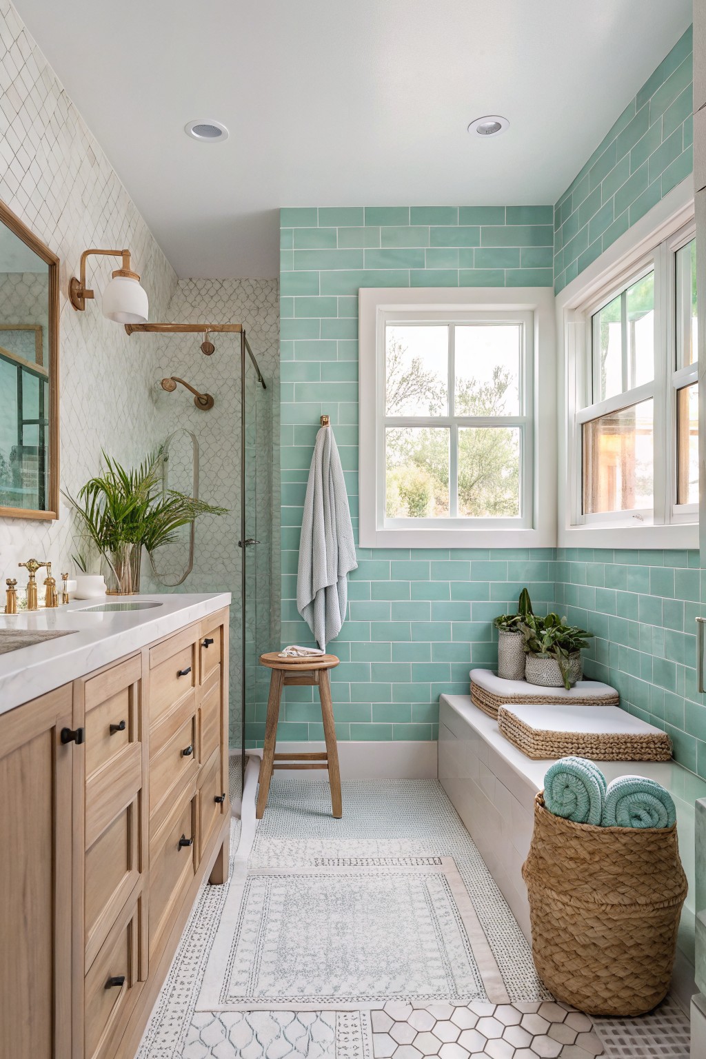 Soft Teal Walls